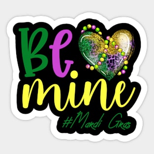 Peace Love Mardi Gras Crawfish Carnival Parade Valentine Day Sticker